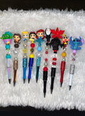 set of ten character pens